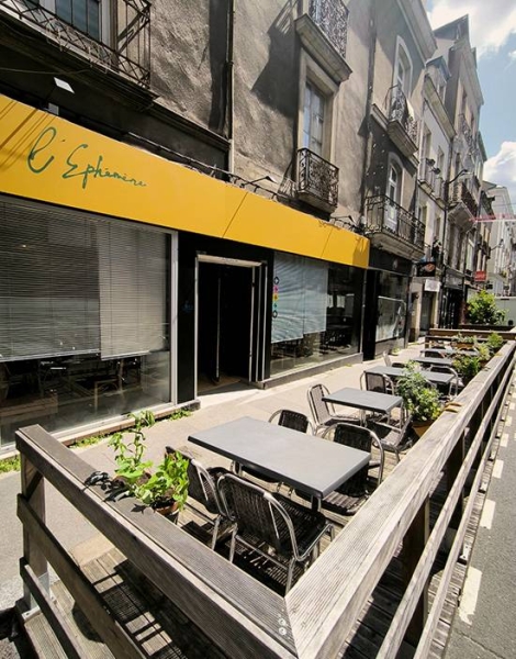 Restaurant bistronomique Nantes - Restaurant musée des arts nantes - L'Éphémère restaurant - restaurant Semi-gastronomique NANTES