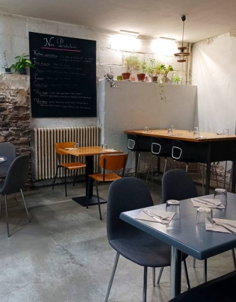 Restaurant bistronomique Nantes - Restaurant musée des arts nantes - L'Éphémère restaurant - Bon restaurant Nantes